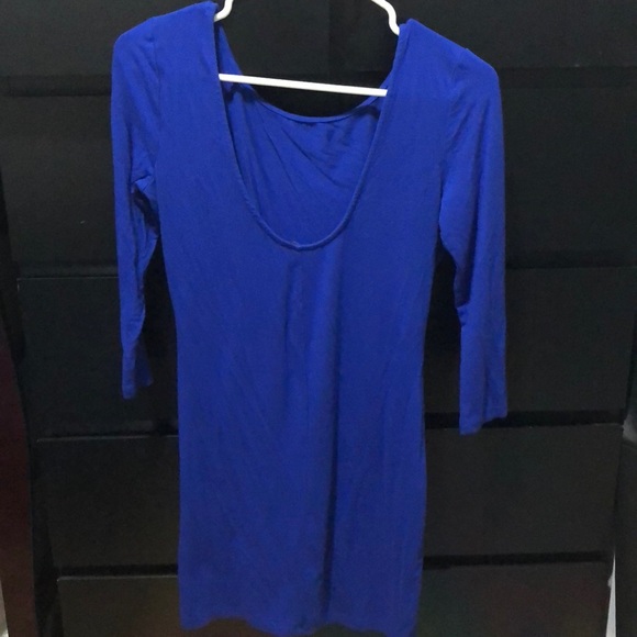 Forever 21 Dresses & Skirts - Royal blue bodycon party dress